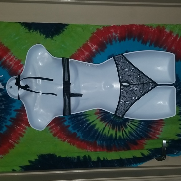 New Blackheart Spiderweb Lace Lingerie Sz S - Picture 5 of 8